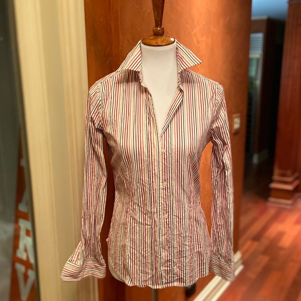 The Limited striped button down